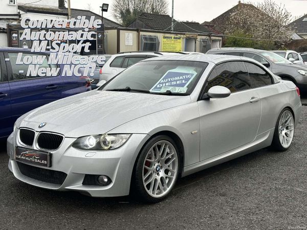 BMW 3-Series Convertible, Diesel, 2009, Silver