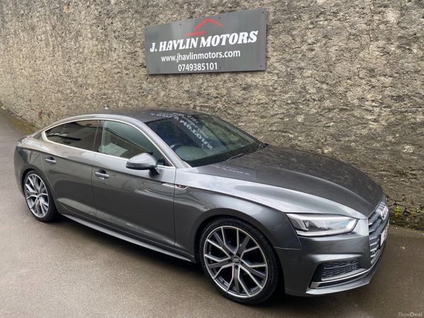 Audi A5 Hatchback, Diesel, 2018, Grey
