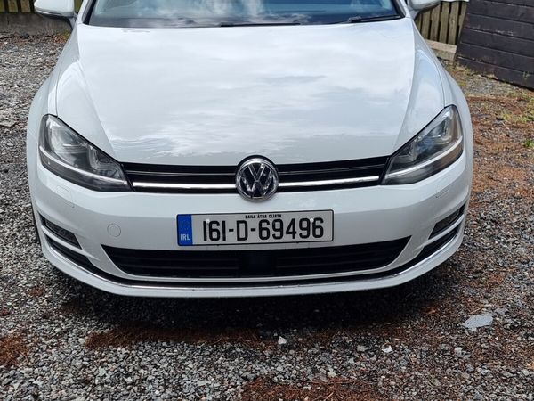 Volkswagen Golf Hatchback, Petrol, 2016, White