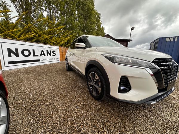 Nissan Juke SUV, Petrol Hybrid, 2020, White