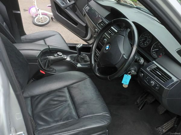 BMW 5-Series Saloon, Diesel, 2009, Silver