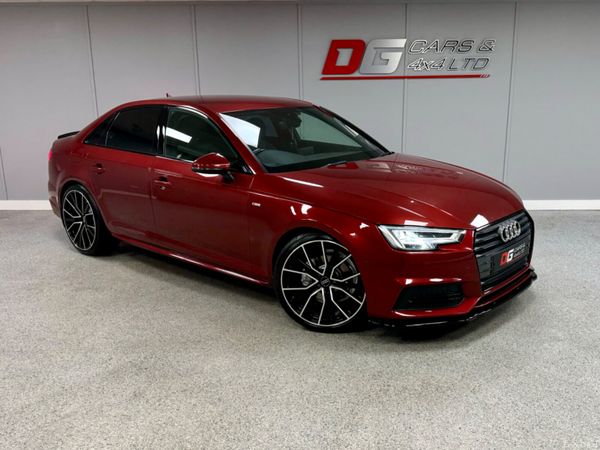 Audi A4 Saloon, Diesel, 2016, Red