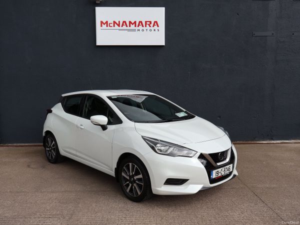 Nissan Micra Hatchback, Petrol, 2019, White