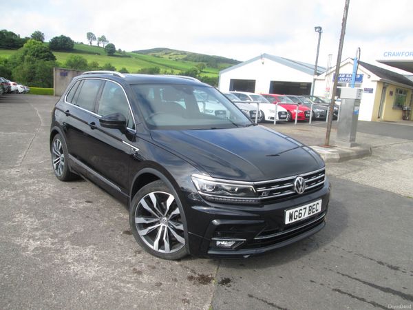Volkswagen Tiguan SUV, Diesel, 2018, Black