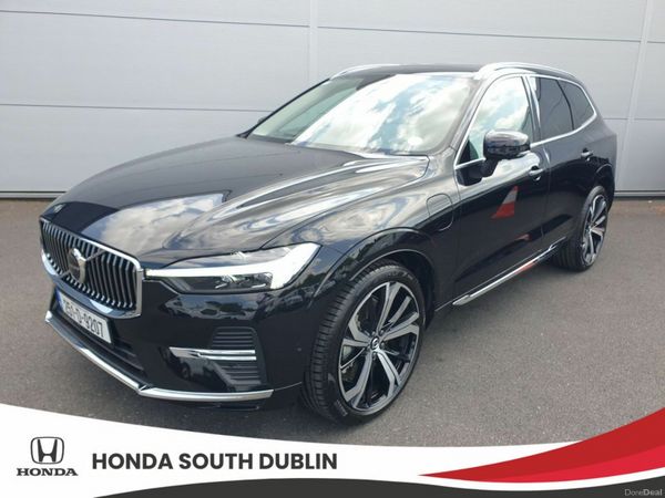 Volvo XC60 SUV, Petrol Plug-in Hybrid, 2025, Black
