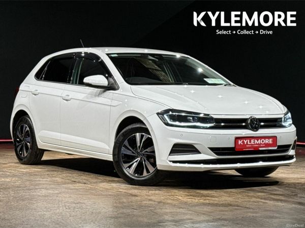 Volkswagen Polo Hatchback, Petrol, 2022, White
