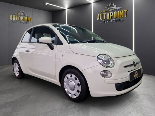 Fiat 500 Hatchback, Petrol, 2016, White