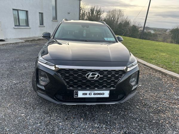Hyundai Santa Fe SUV, Diesel, 2019, Black