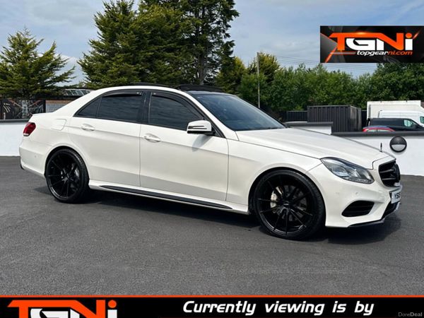 Mercedes-Benz E-Class Saloon, Diesel, 2013, White