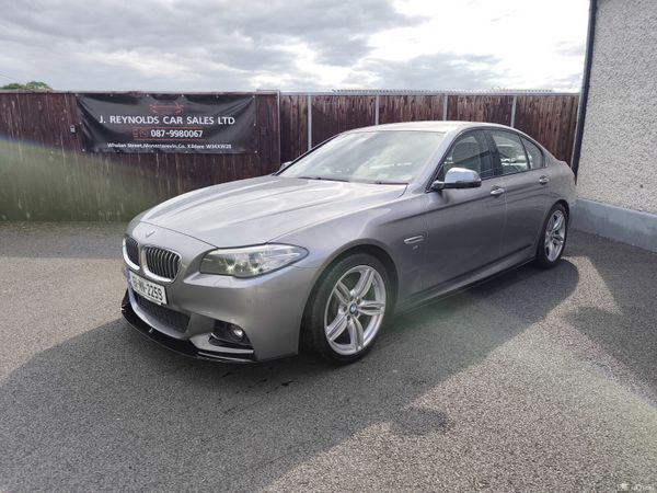 BMW 5-Series Saloon, Diesel, 2016, Grey