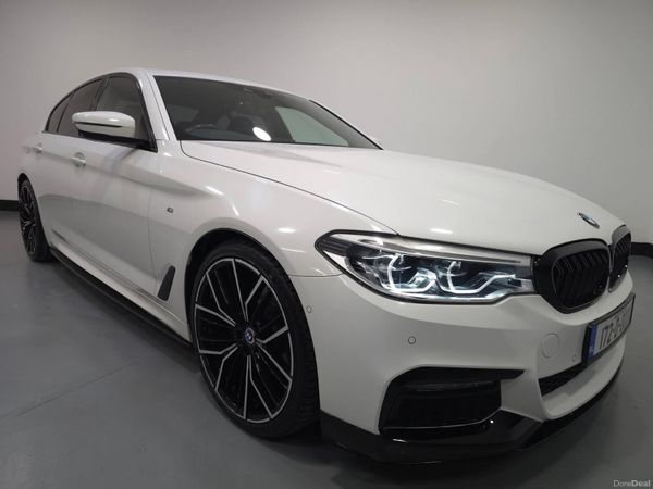 BMW 5-Series Saloon, Diesel, 2017, White