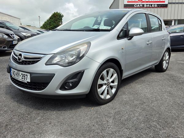 Opel Corsa Hatchback, Petrol, 2014, Silver