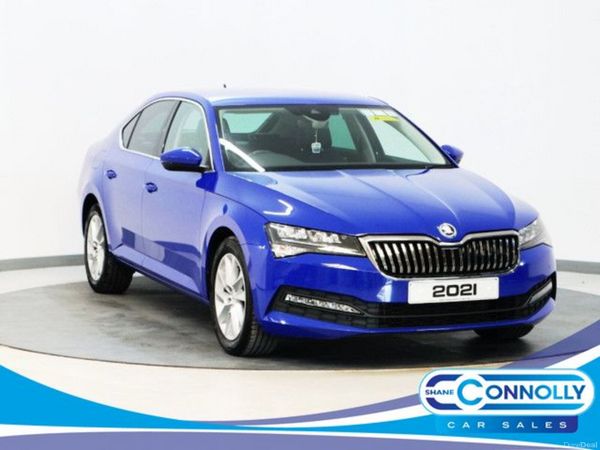 Skoda Superb Hatchback, Diesel, 2021, Blue