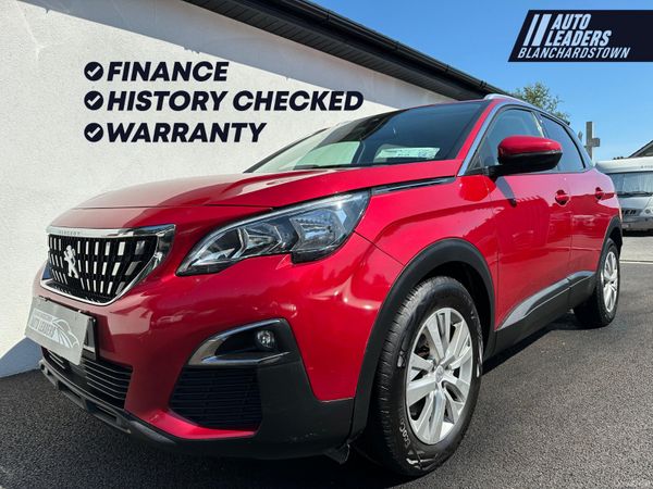 Peugeot 3008 SUV, Diesel, 2018, Red