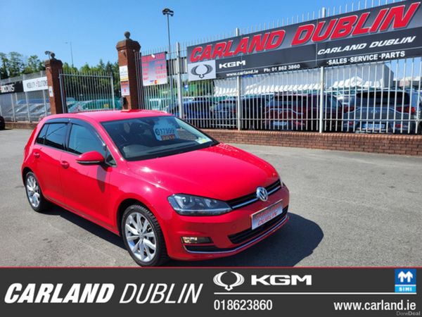Volkswagen Golf Hatchback, Petrol, 2016, Red