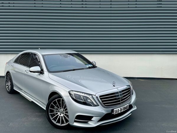 Mercedes-Benz S-Class Saloon, Petrol Plug-in Hybrid, 2016, Silver
