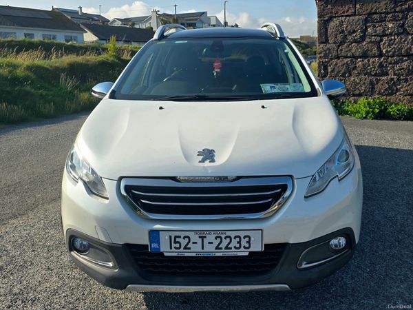 Peugeot 2008 SUV, Diesel, 2015, White