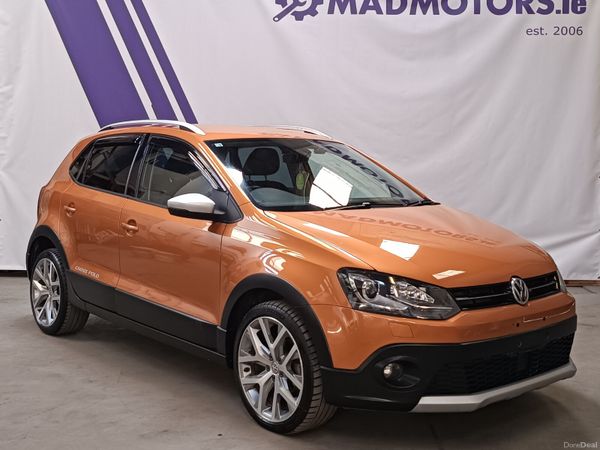 Volkswagen Polo Hatchback, Petrol, 2016, Orange
