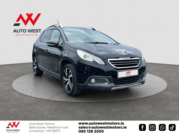 Peugeot 2008 Saloon, Petrol, 2016, Black