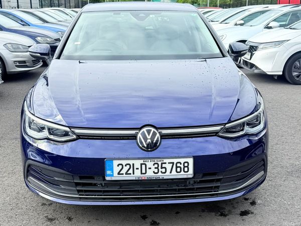 Volkswagen Golf Hatchback, Petrol Hybrid, 2021, Blue