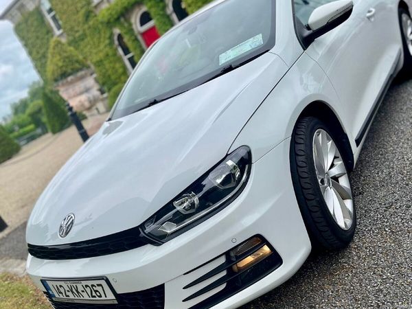 Volkswagen Scirocco Hatchback, Diesel, 2014, White