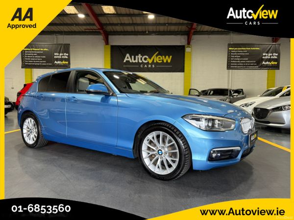 BMW 1-Series Hatchback, Petrol, 2019, Blue