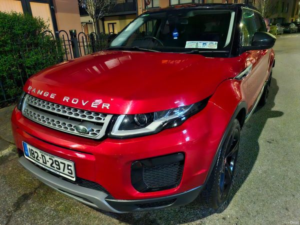 Land Rover Range Rover Evoque SUV, Diesel, 2018, Red