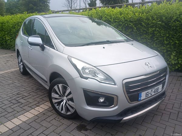 Peugeot 3008 SUV, Diesel, 2016, Grey