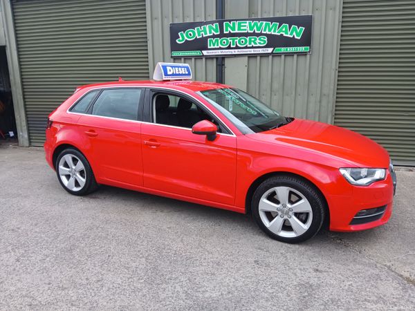 Audi A3 Hatchback, Diesel, 2016, Red