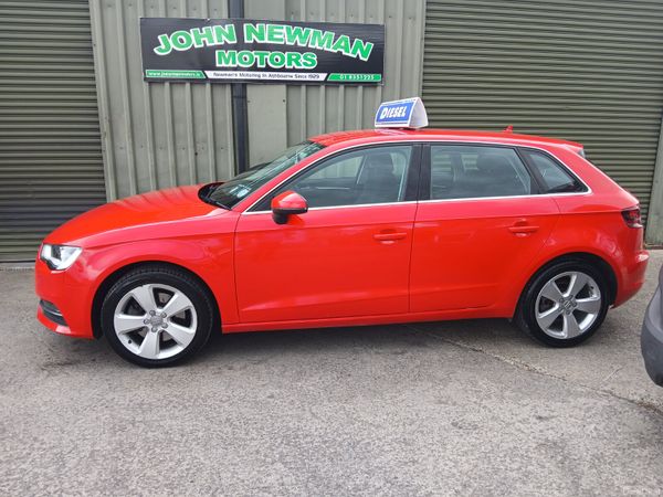 Audi A3 Hatchback, Diesel, 2016, Red