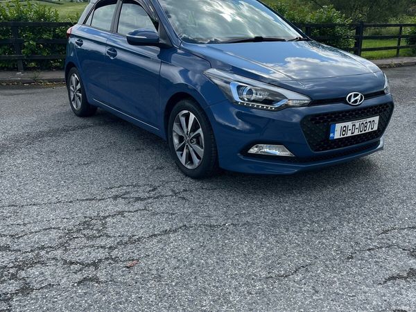 Hyundai i20 Hatchback, Petrol, 2018, Blue