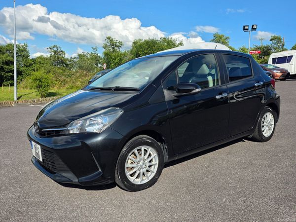Toyota Vitz Hatchback, Petrol, 2016, Black