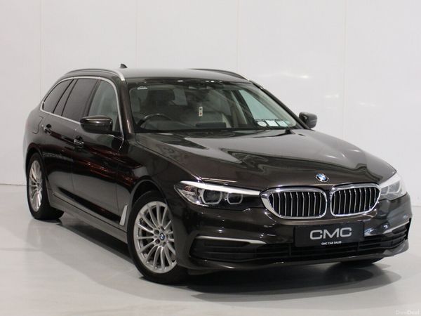 BMW 5-Series Estate, Diesel, 2017, Brown
