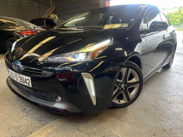 Toyota Prius Hatchback, Petrol Hybrid, 2020, Black
