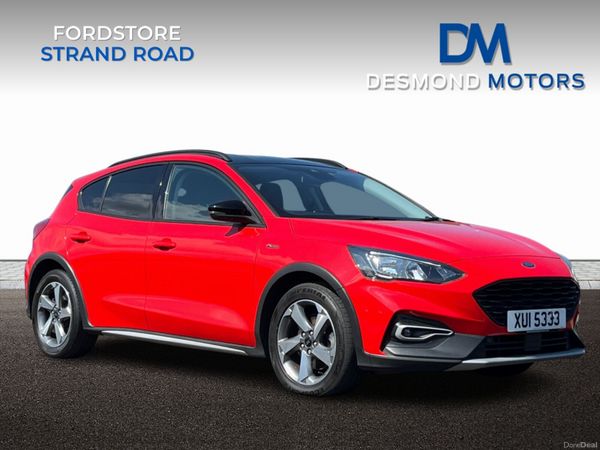 Ford Focus Hatchback, Petrol, 2019, Red