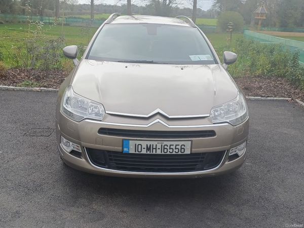 Citroen C5 Estate, Diesel, 2010, Beige