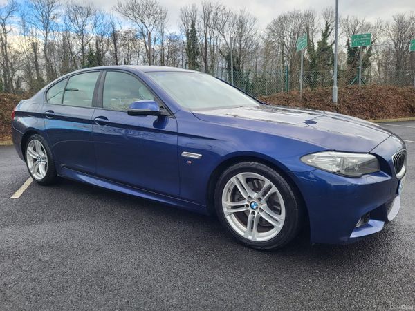 BMW 5-Series Saloon, Diesel, 2016, Blue