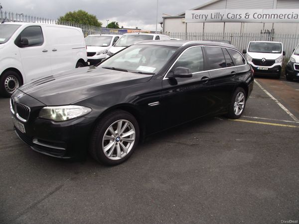 BMW 5-Series Estate, Diesel, 2015, Black