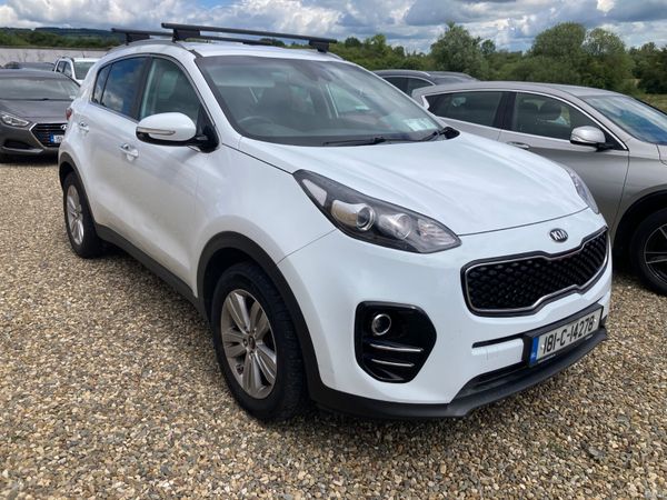Kia Sportage SUV, Diesel, 2018, White