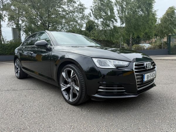 Audi A4 Saloon, Petrol, 2018, Black