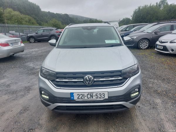 Volkswagen T-Cross Estate/Jeep, Petrol, 2022, Grey