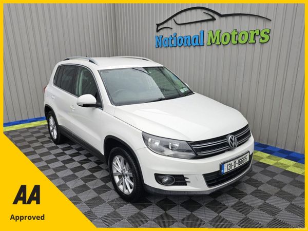 Volkswagen Tiguan SUV, Diesel, 2013, White