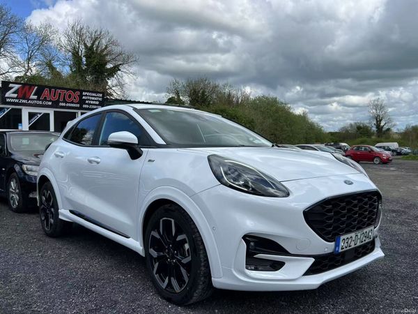 Ford Puma MPV, Petrol Hybrid, 2023, White
