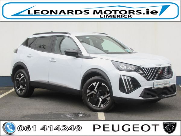 Peugeot 2008 SUV, Petrol Hybrid, 2026, White