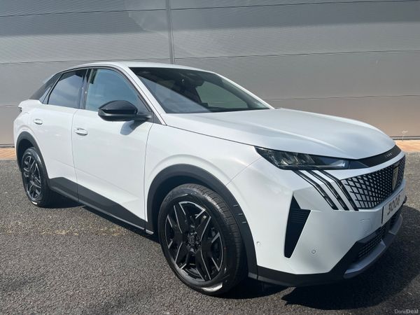 Peugeot 3008 SUV, Petrol Hybrid, 2026, White