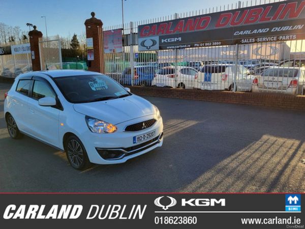 Mitsubishi Mirage Hatchback, Petrol, 2019, White