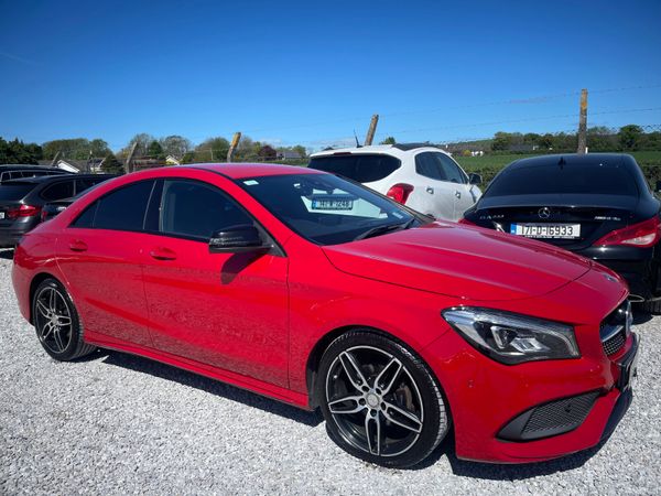 Mercedes-Benz CLA Saloon, Diesel, 2017, Red