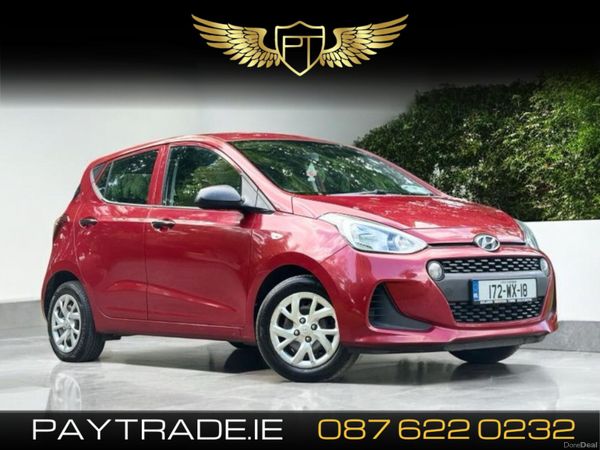 Hyundai i10 Hatchback, Petrol, 2017, Red