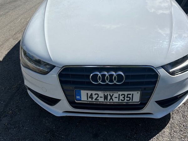 Audi A4 Saloon, Diesel, 2014, White
