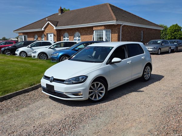Volkswagen Golf Hatchback, Petrol, 2019, White